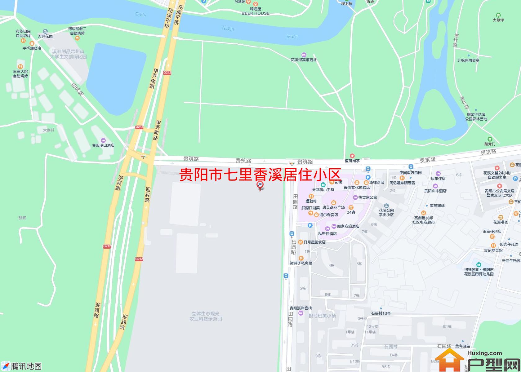 七里香溪居住小区小区 - 户型网