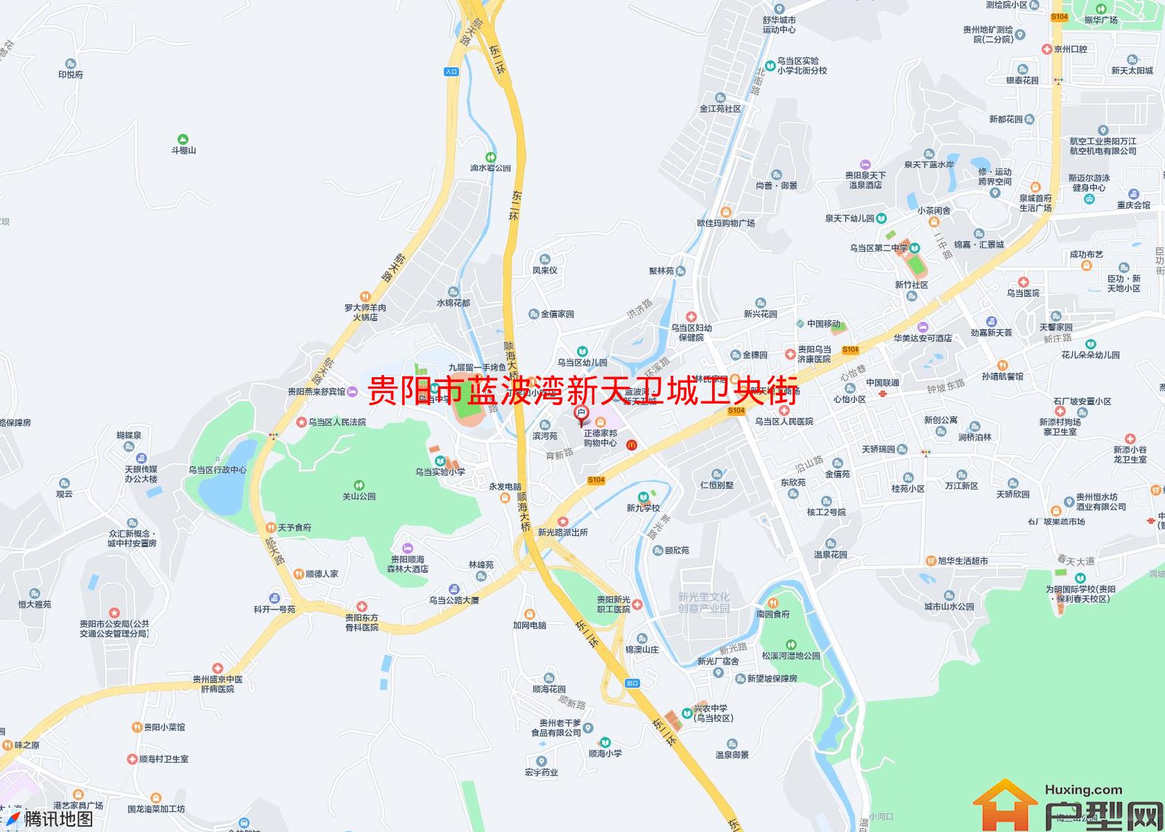 蓝波湾新天卫城卫央街区小区 - 户型网