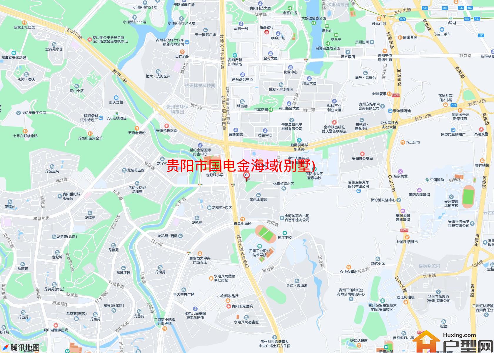 国电金海域(别墅)小区 - 户型网