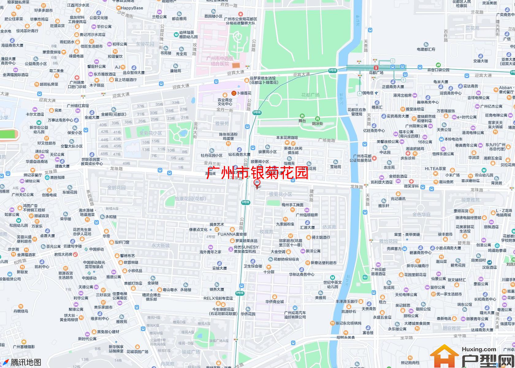 银菊花园小区 - 户型网