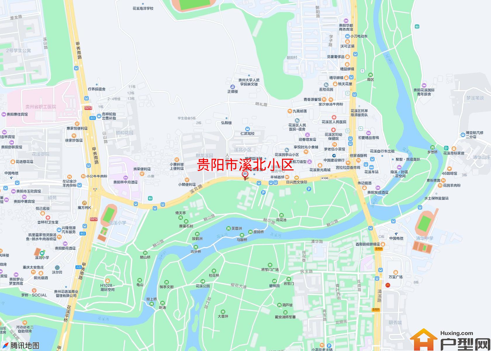 溪北小区小区 - 户型网