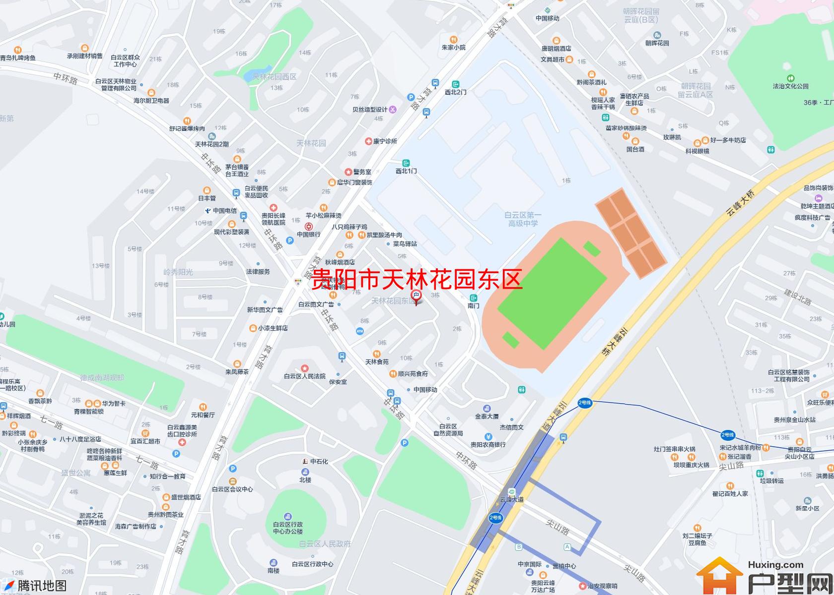 天林花园东区小区 - 户型网