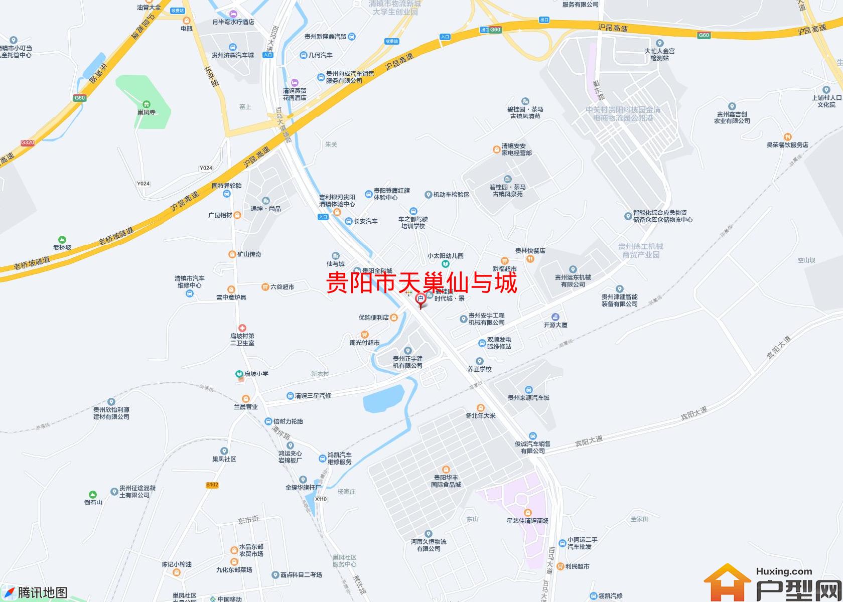 天巢仙与城小区 - 户型网