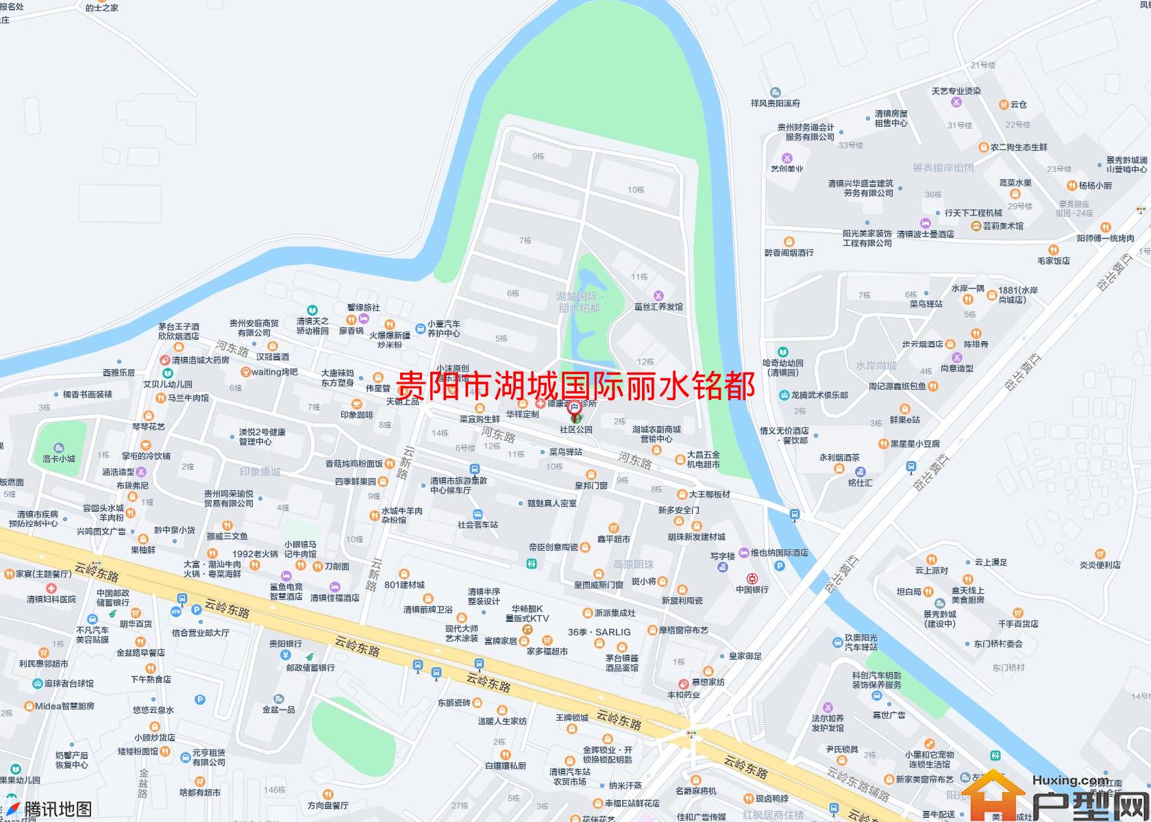 湖城国际丽水铭都小区 - 户型网