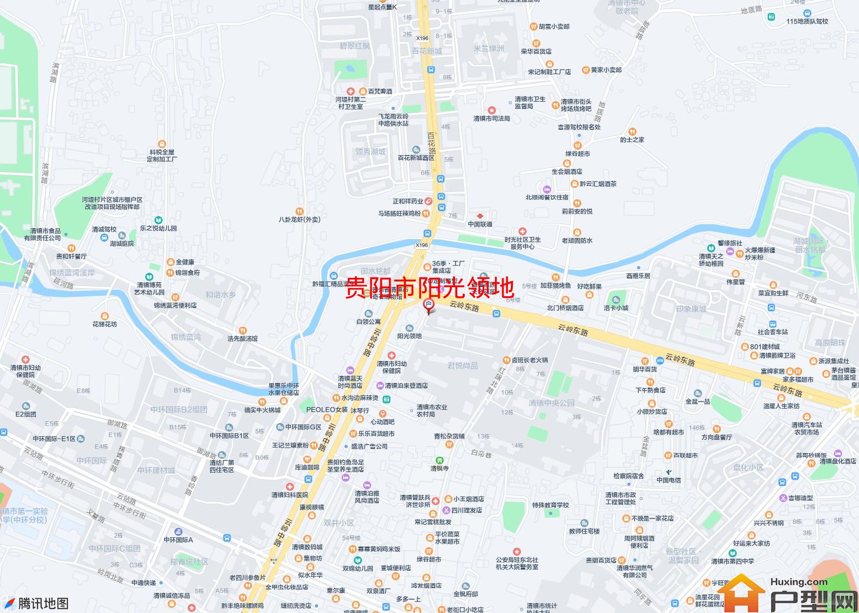 阳光领地小区 - 户型网
