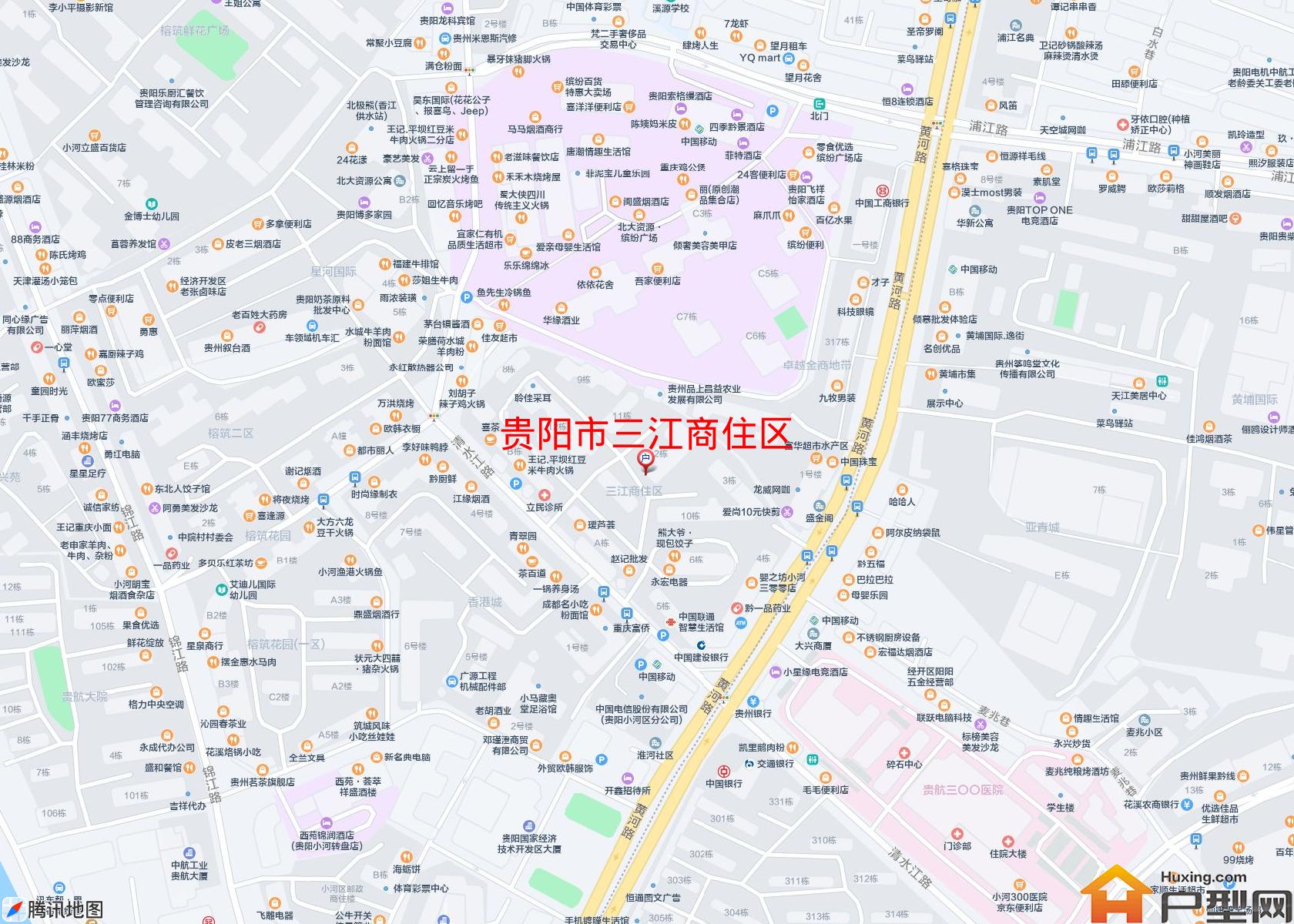 三江商住区小区 - 户型网
