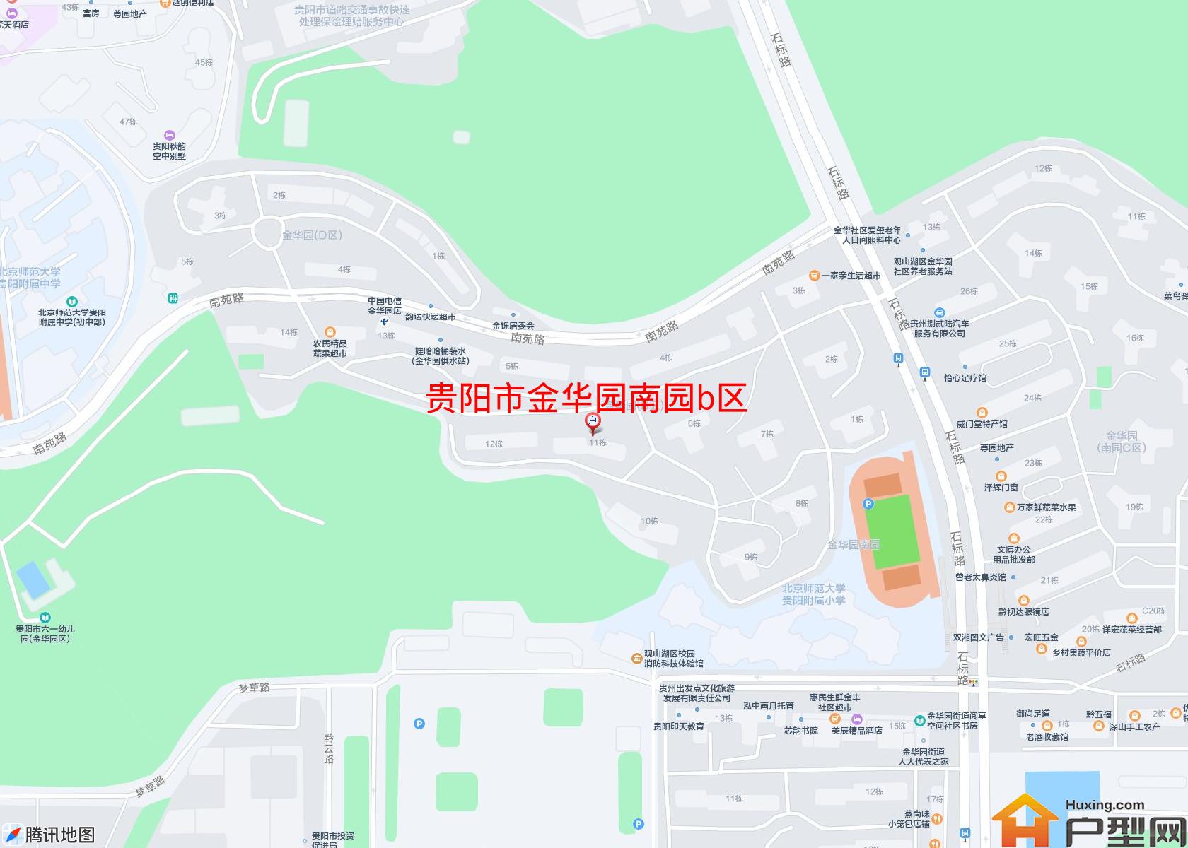 金华园南园b区小区 - 户型网