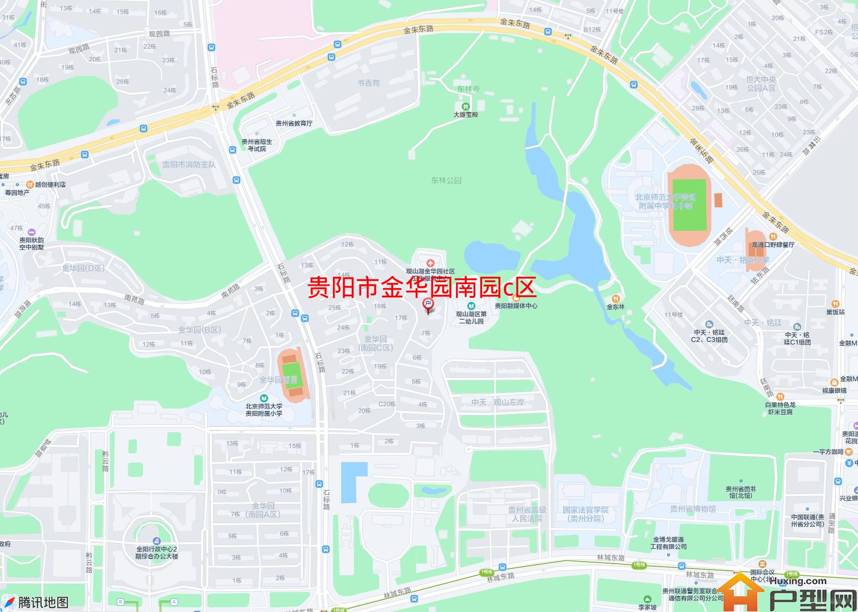 金华园南园c区小区 - 户型网