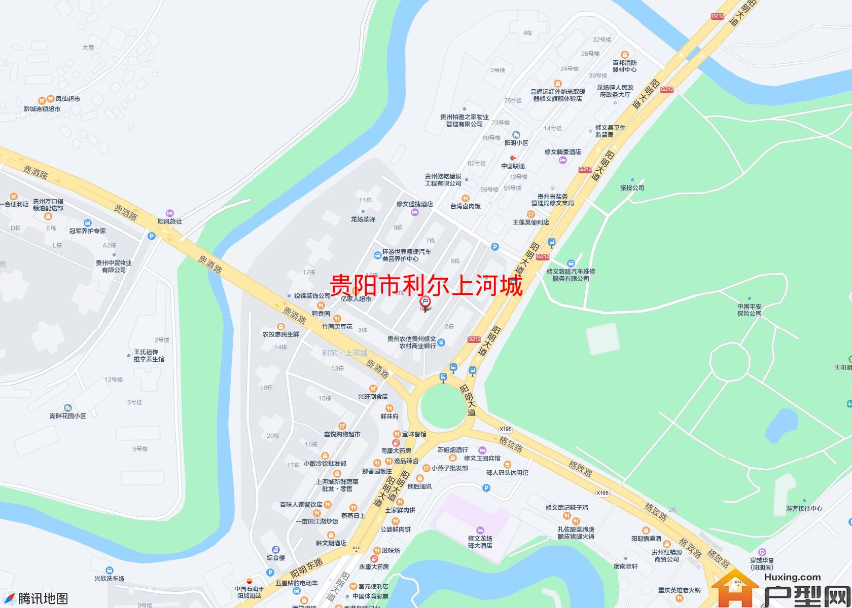 利尔上河城小区 - 户型网