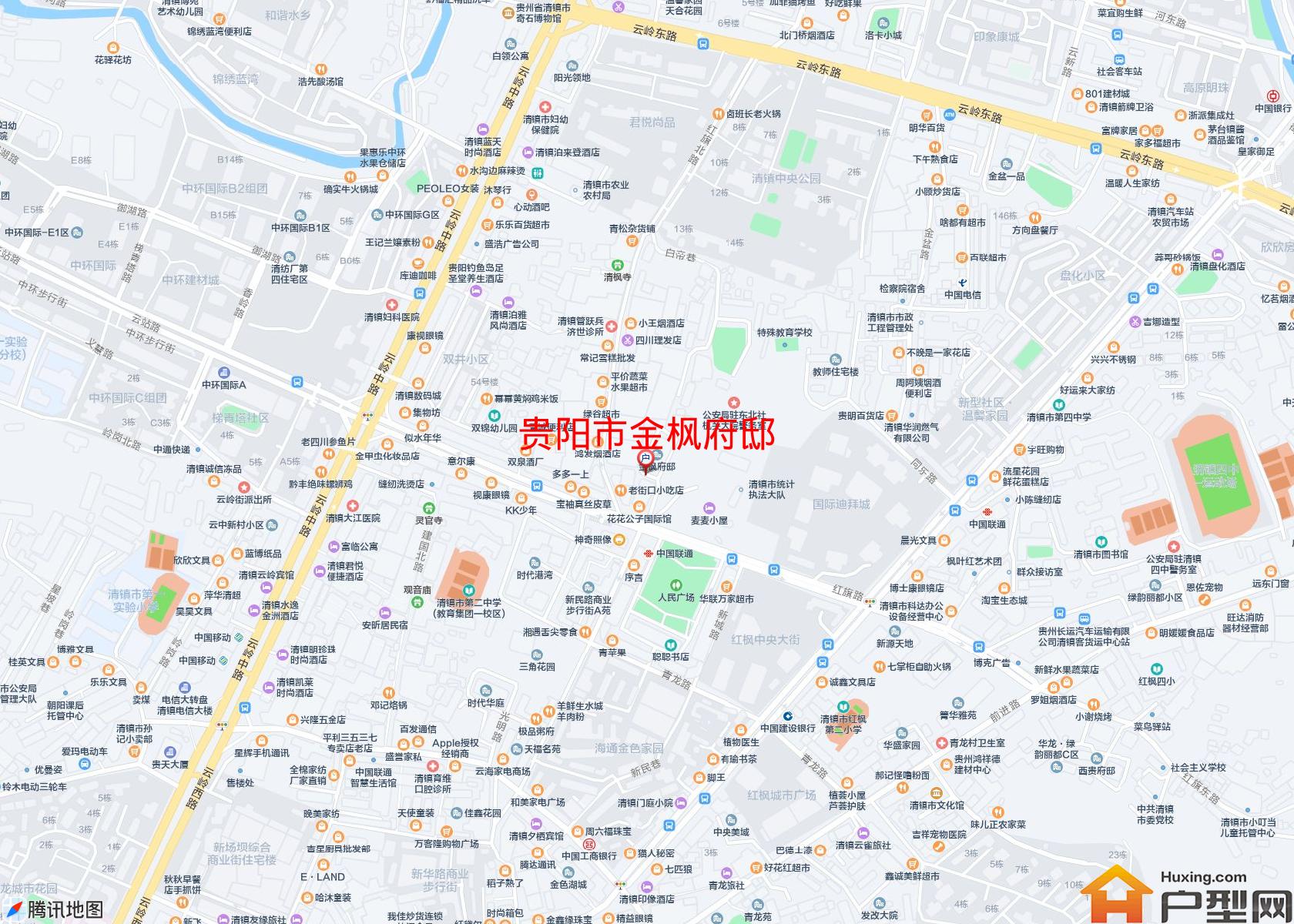 金枫府邸小区 - 户型网