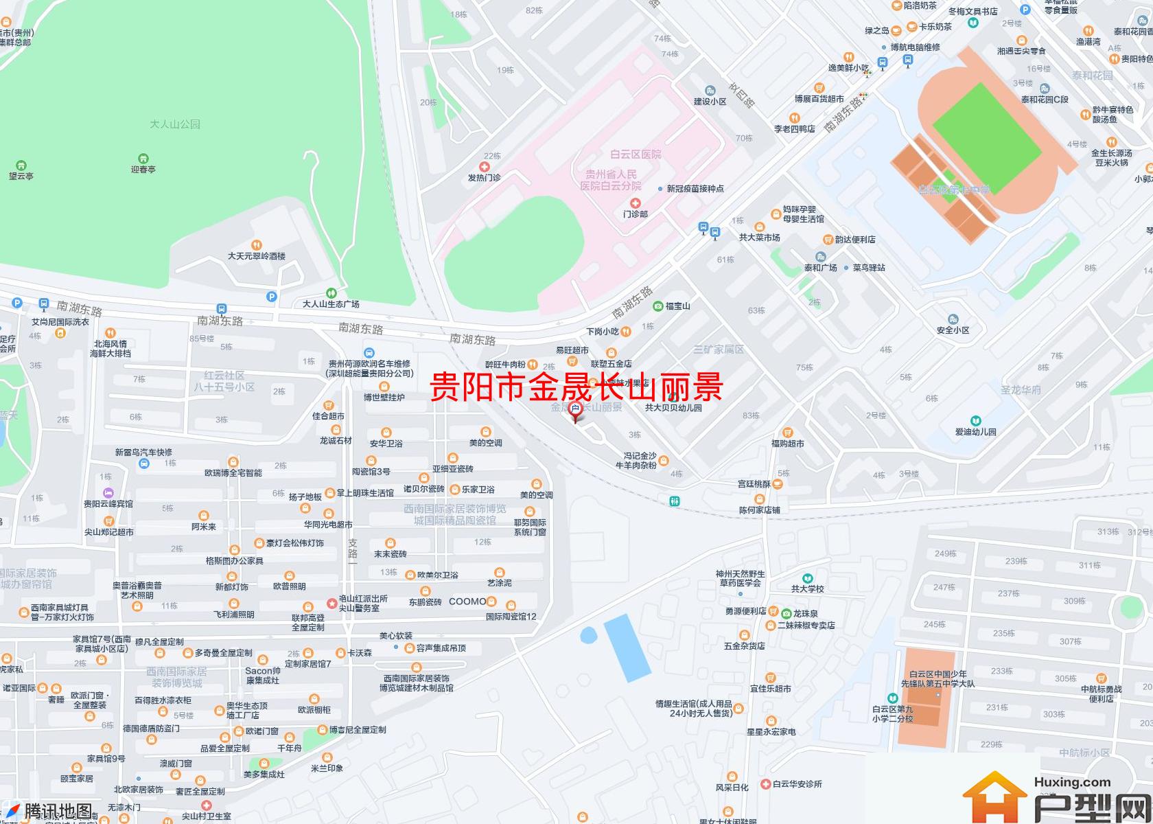 金晟长山丽景小区 - 户型网