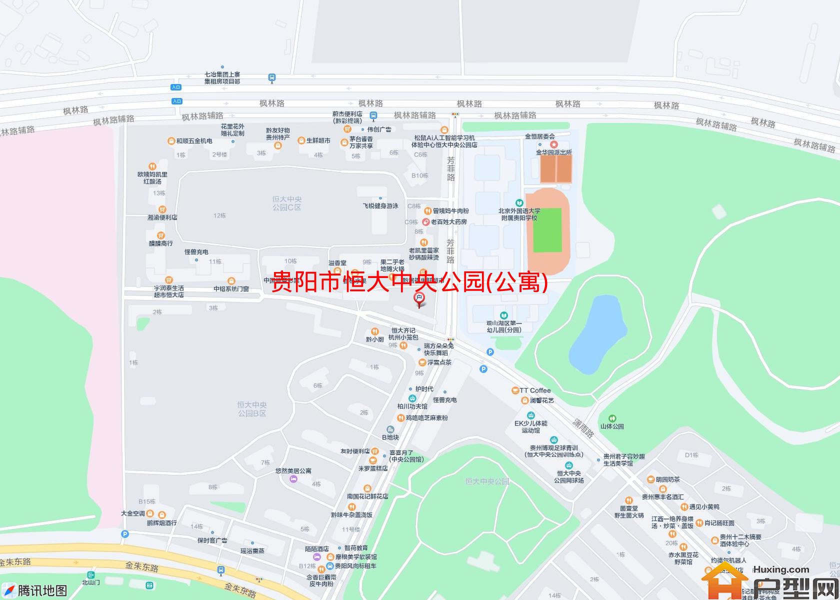 恒大中央公园(公寓)小区 - 户型网