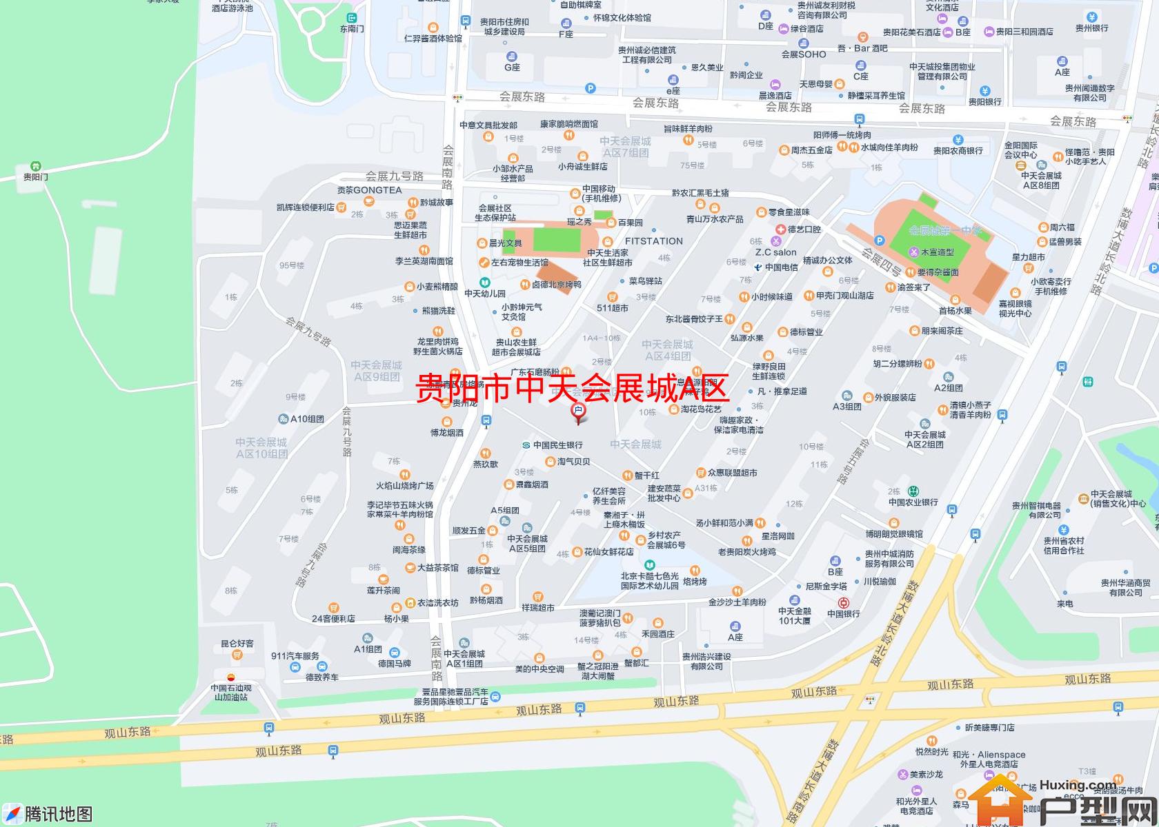 中天会展城A区小区 - 户型网