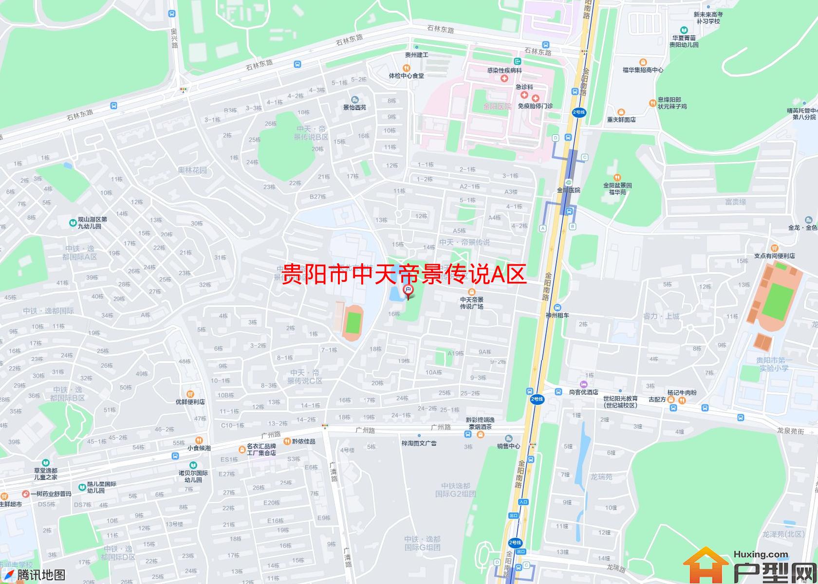 中天帝景传说A区小区 - 户型网