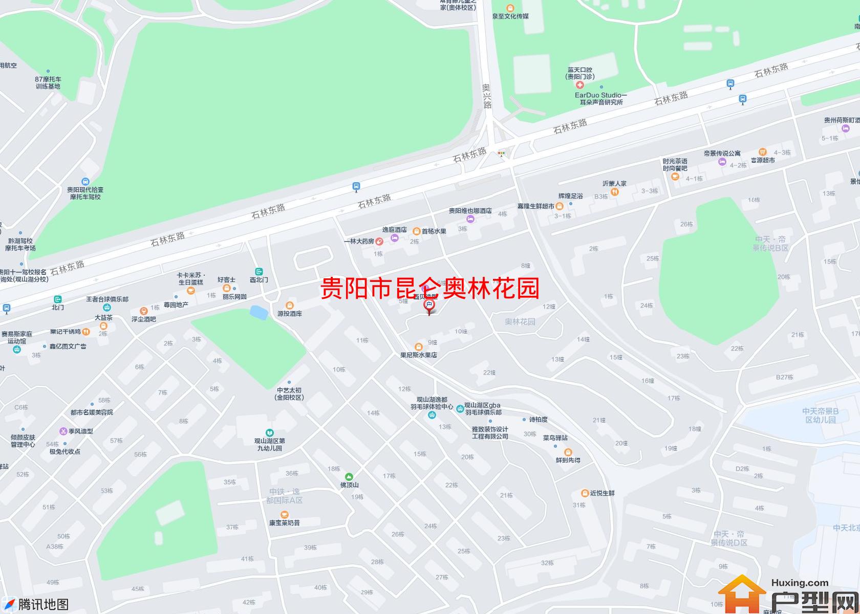 昆仑奥林花园小区 - 户型网