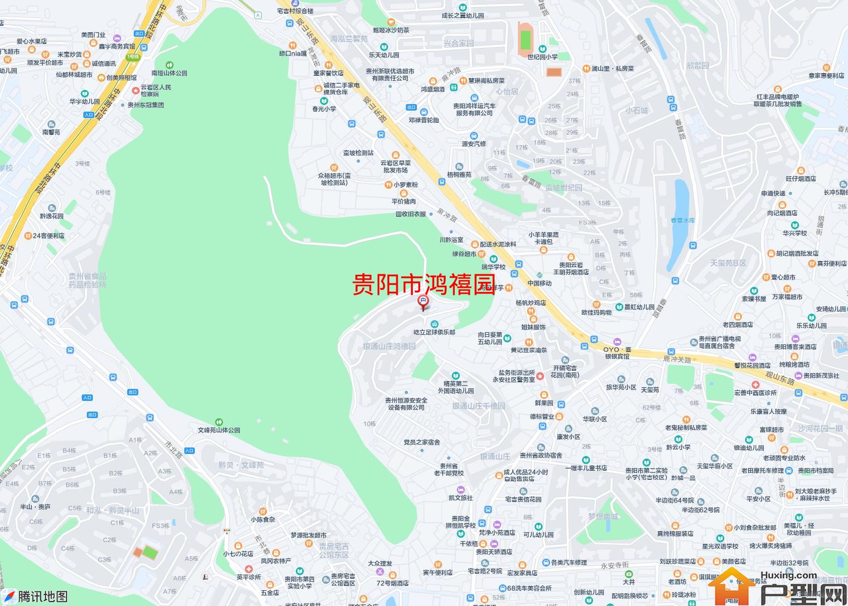 鸿禧园小区 - 户型网