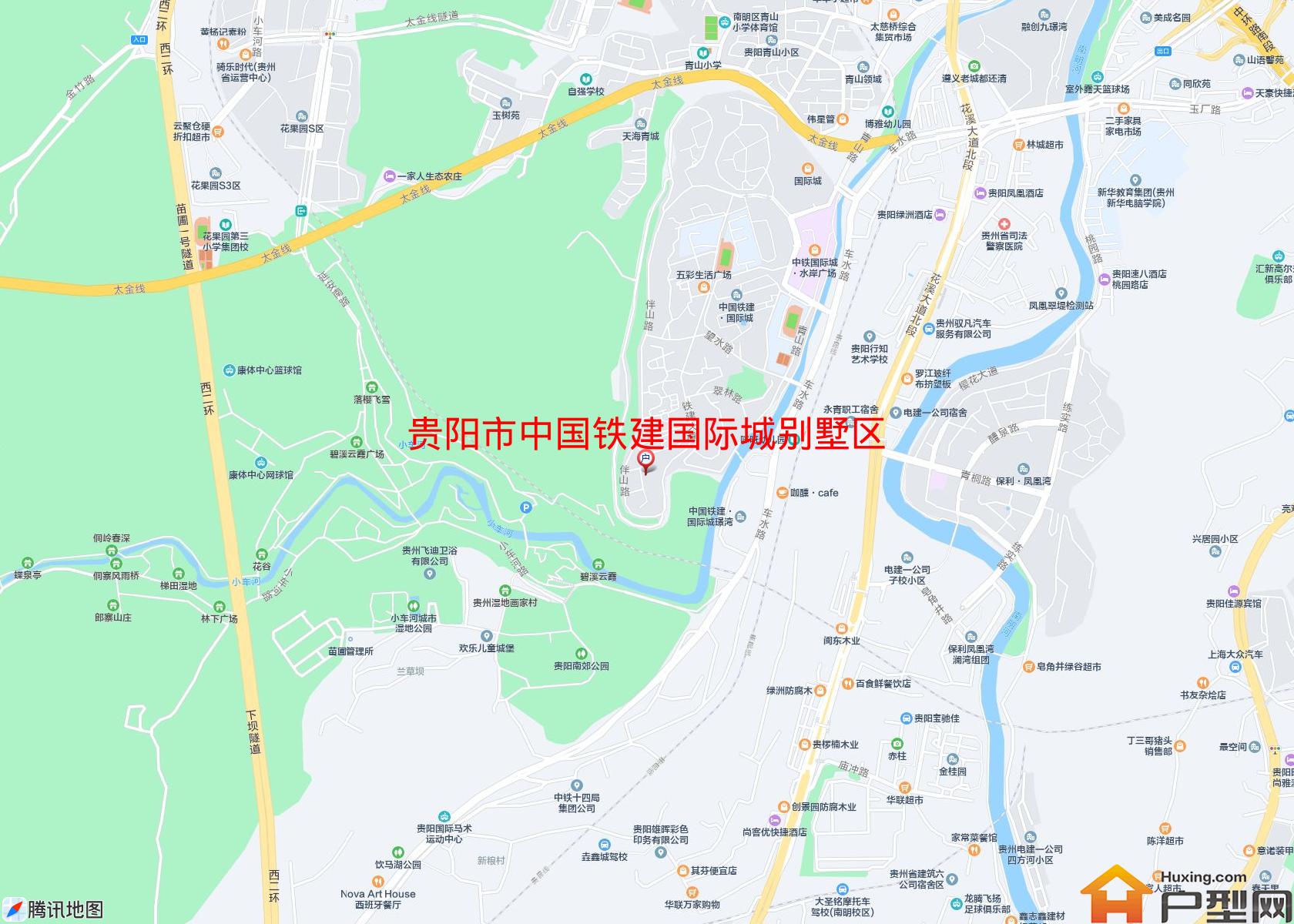 中国铁建国际城别墅区小区 - 户型网
