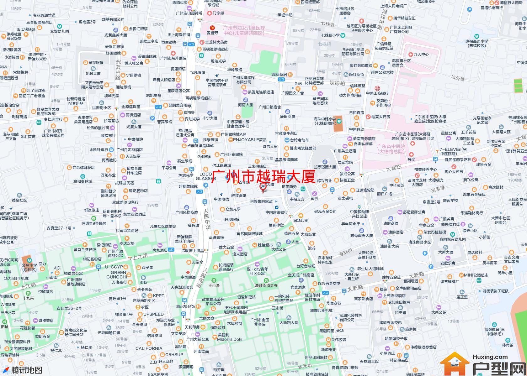 越瑞大厦小区 - 户型网
