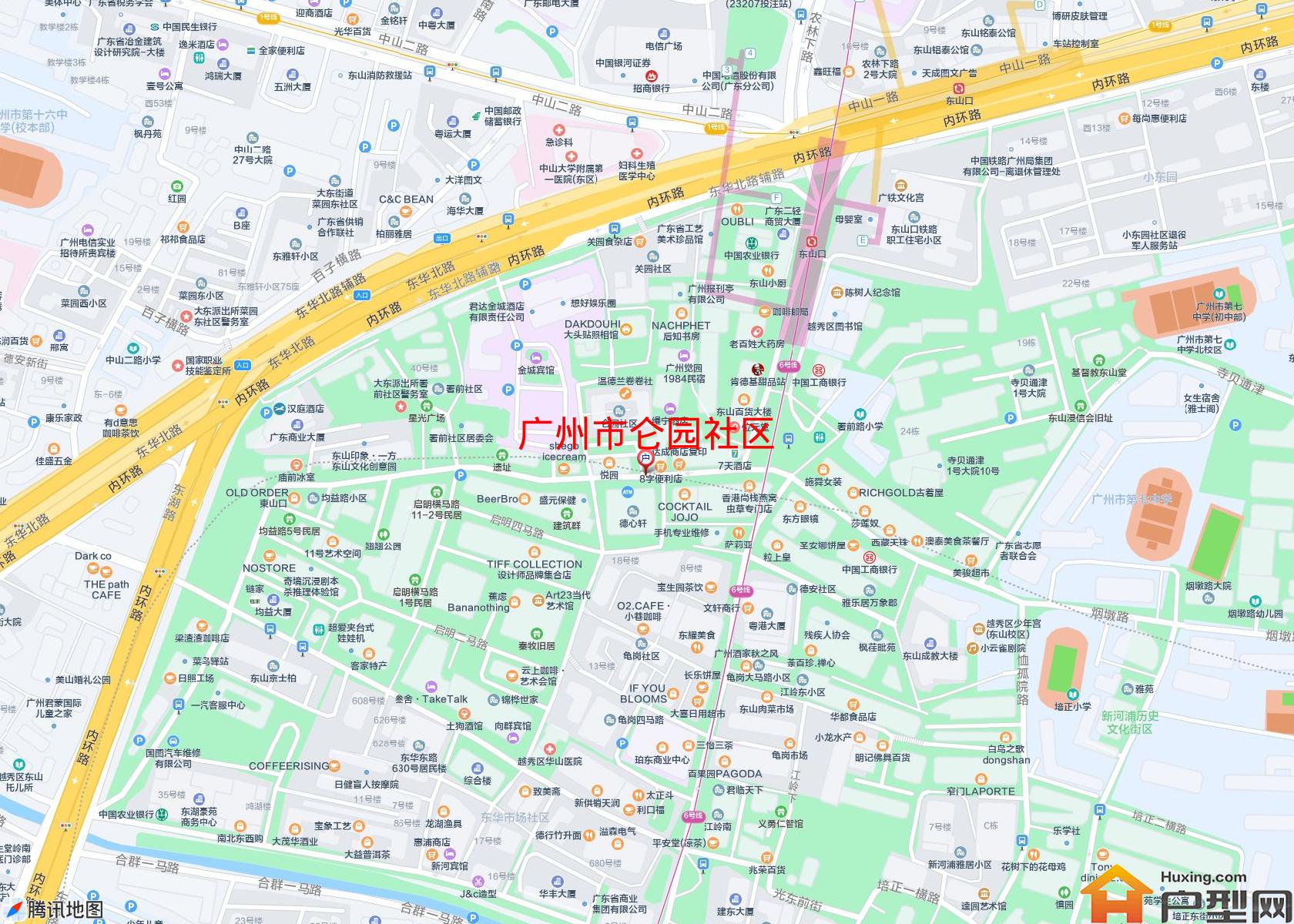 仑园社区小区 - 户型网