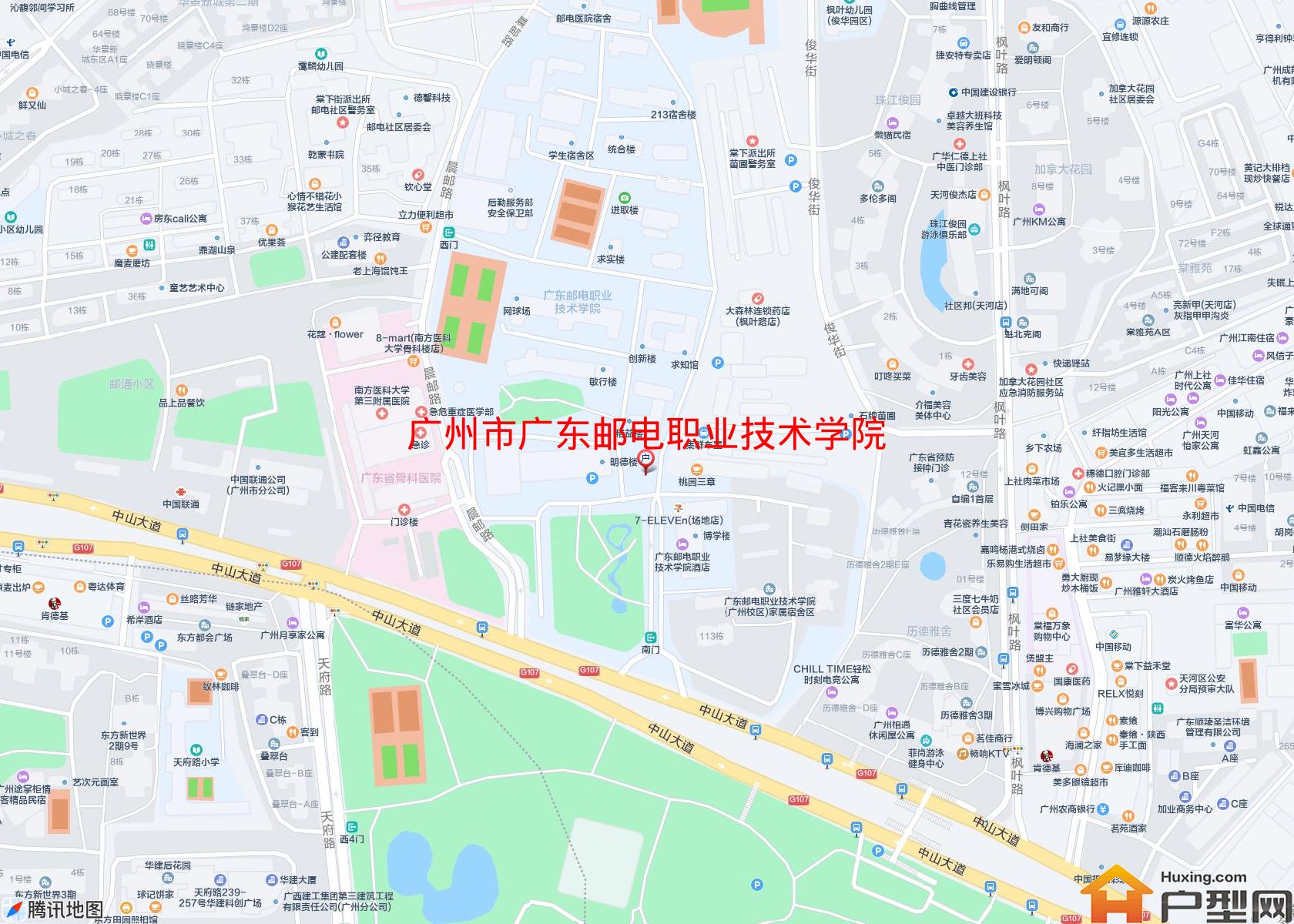 广东邮电职业技术学院宿舍小区 - 户型网