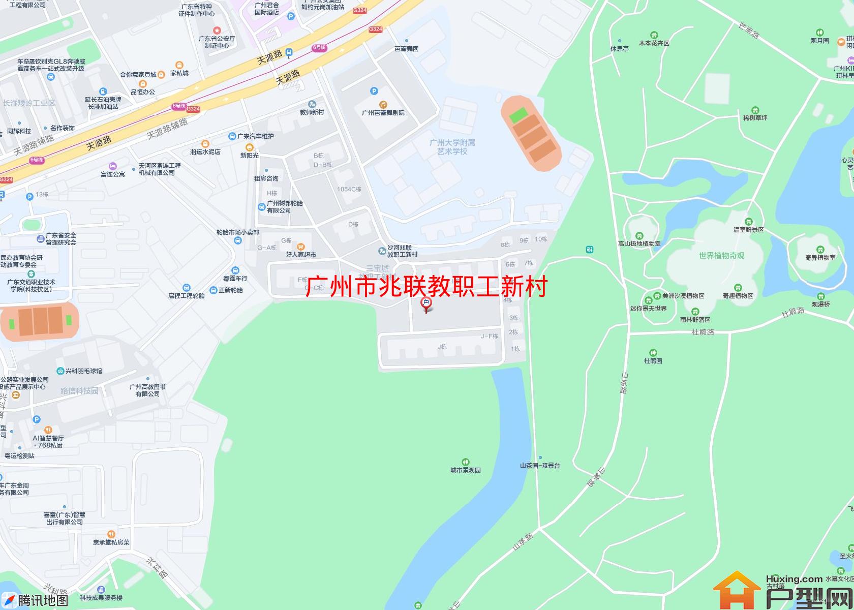 兆联教职工新村小区 - 户型网
