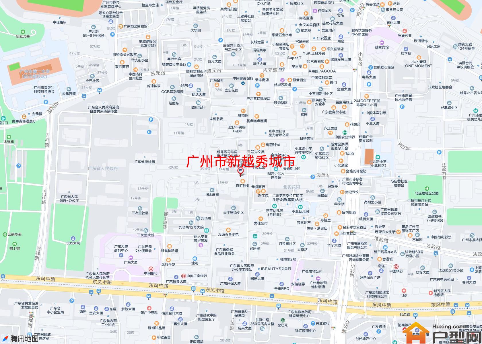新越秀城市小区 - 户型网