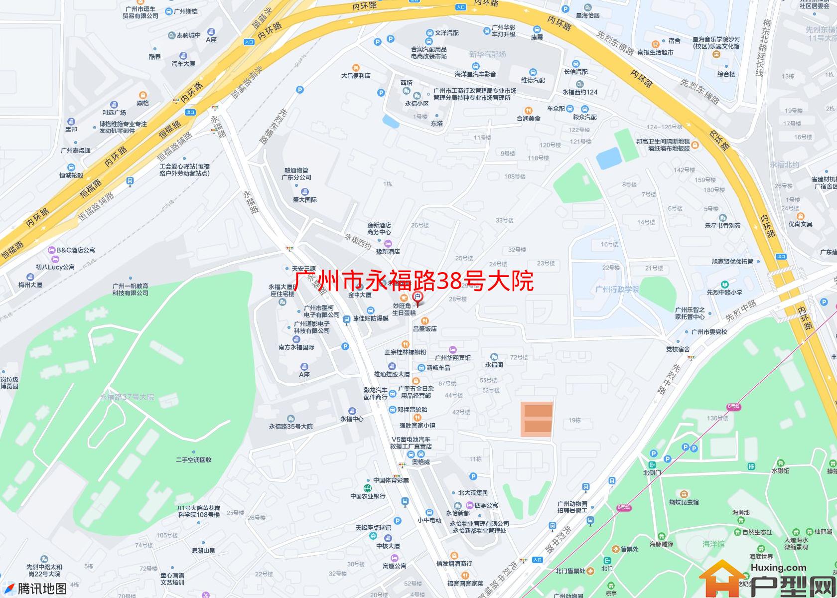 永福路38号大院小区 - 户型网