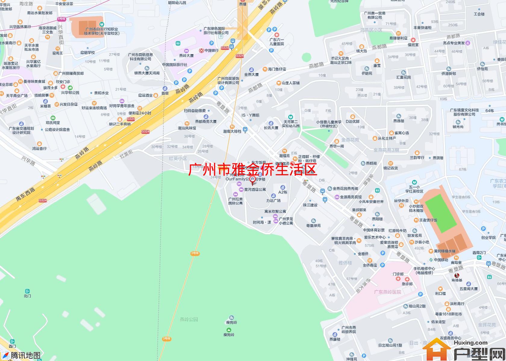 雅金侨生活区小区 - 户型网