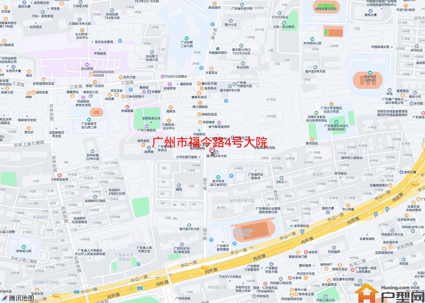 福今路4号大院小区 - 户型网