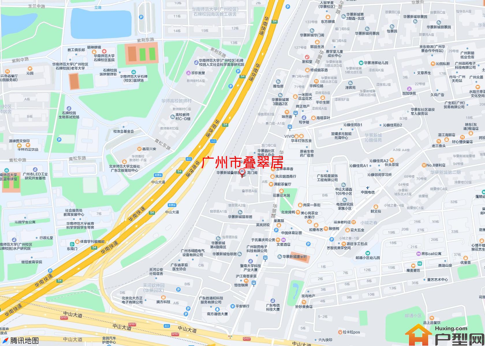 叠翠居小区 - 户型网 叠翠居小区 - 户型网