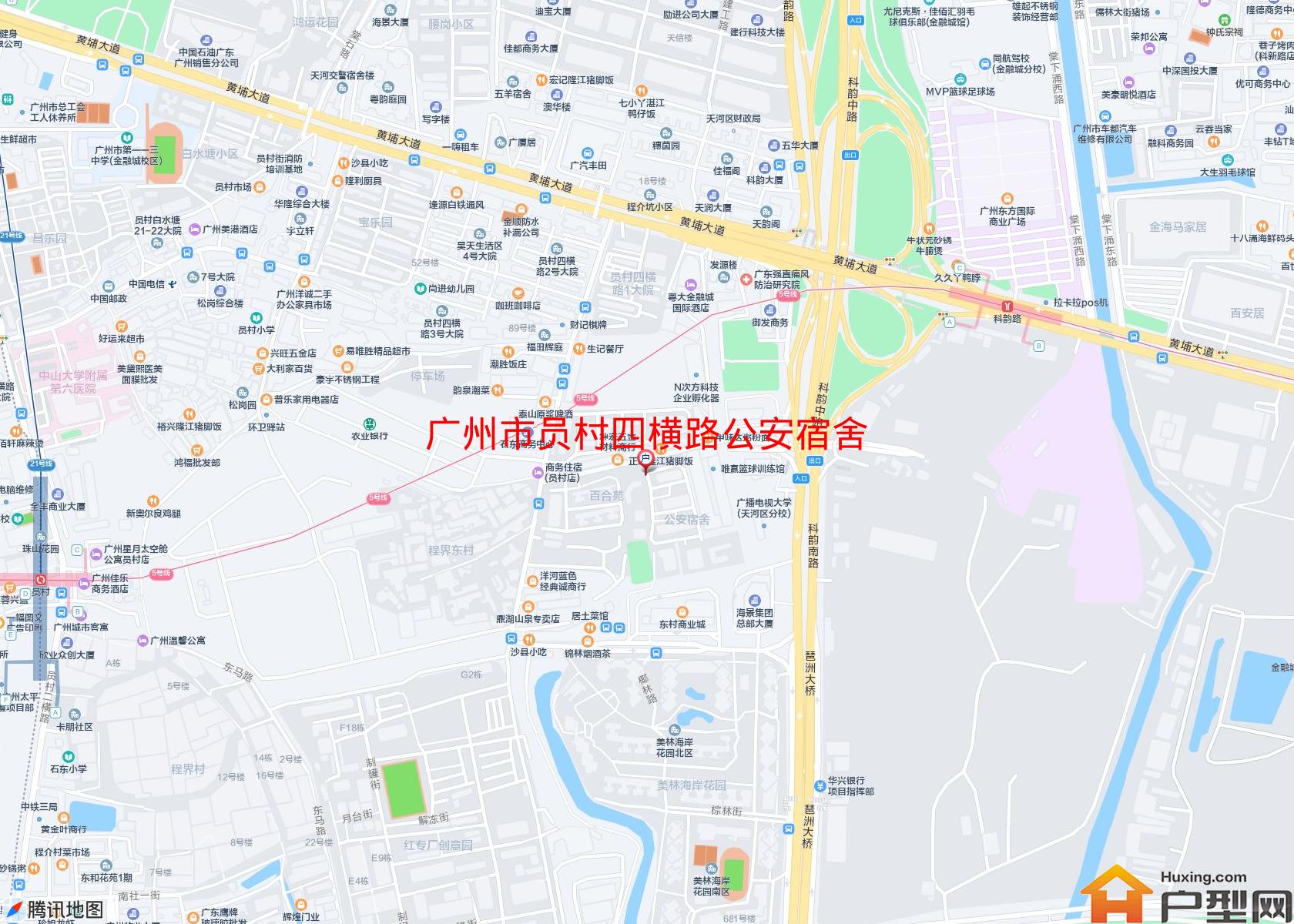 员村四横路公安宿舍小区 - 户型网