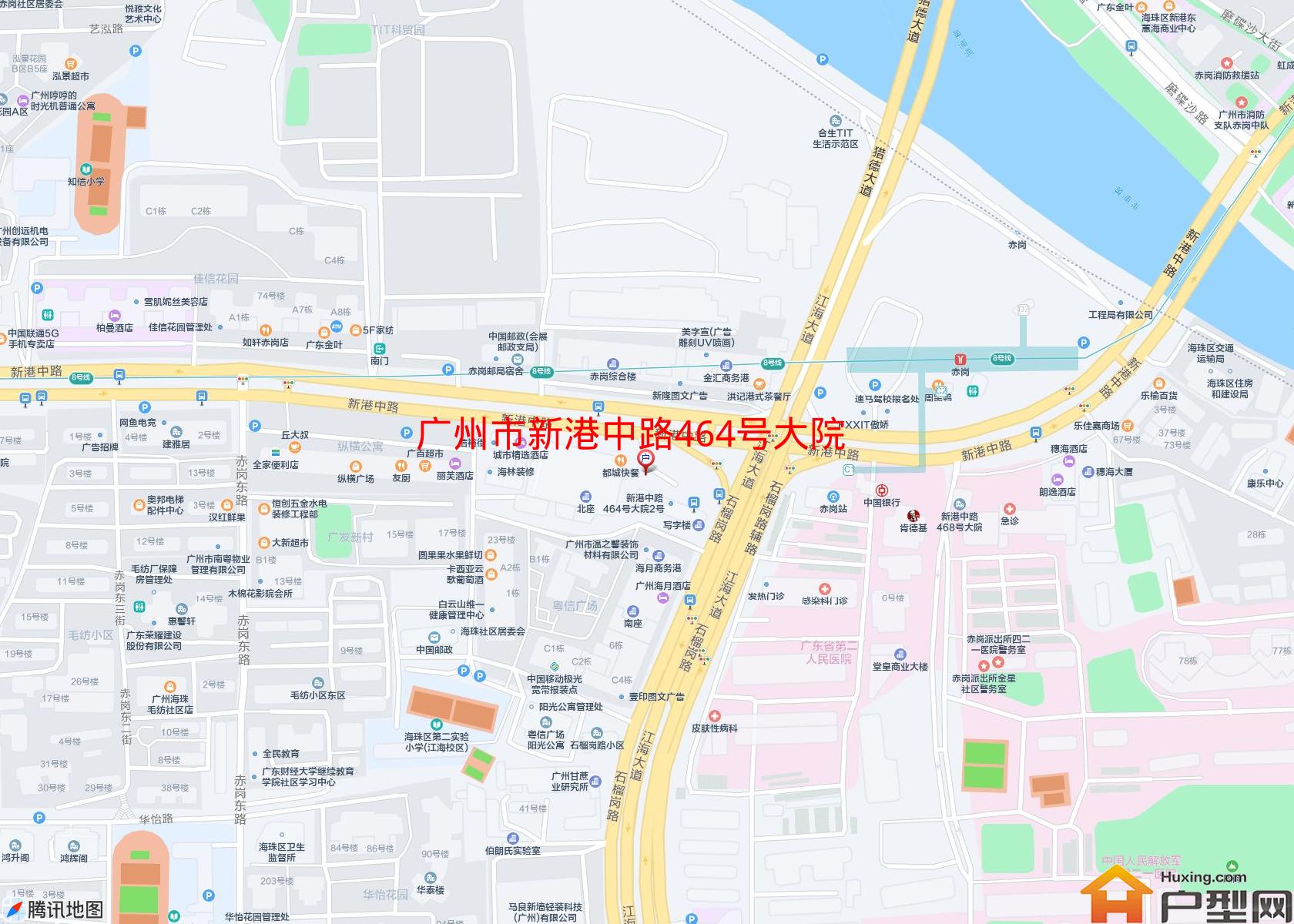 新港中路464号大院小区 - 户型网