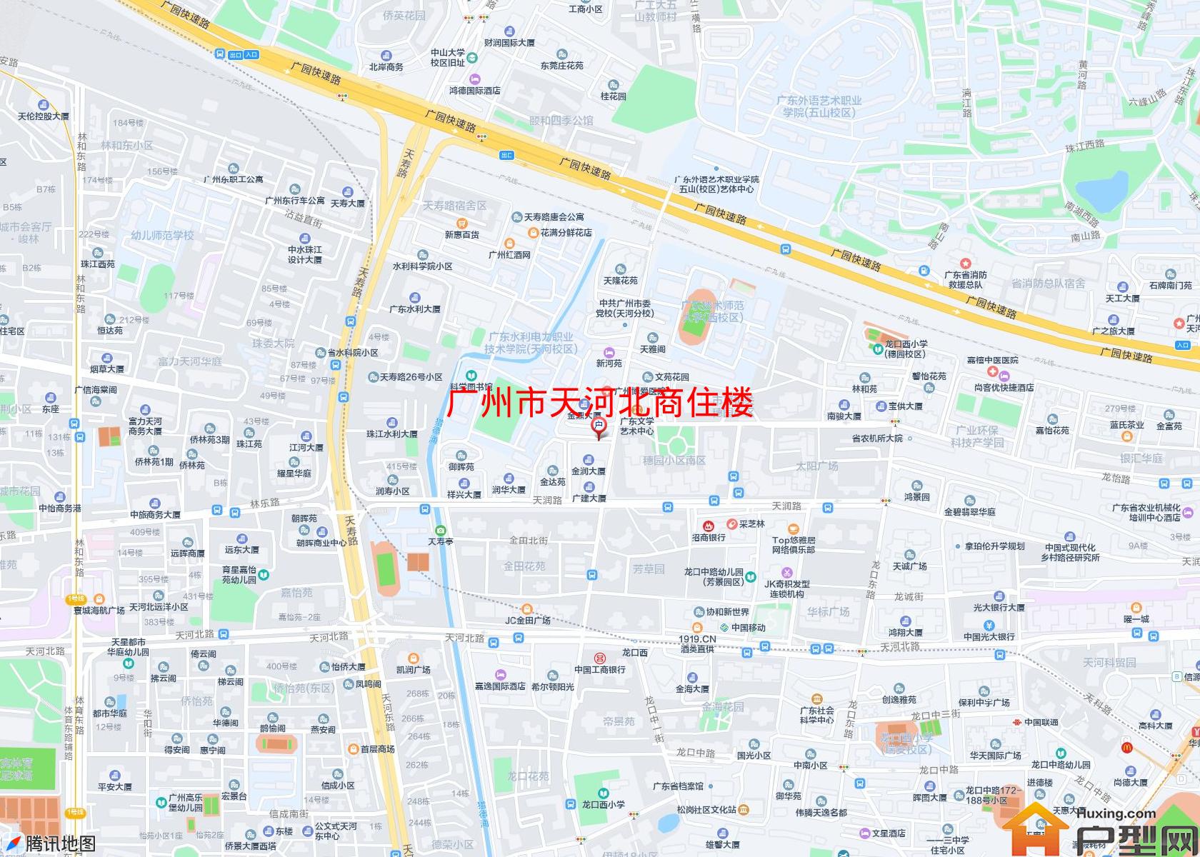 天河北商住楼小区 - 户型网