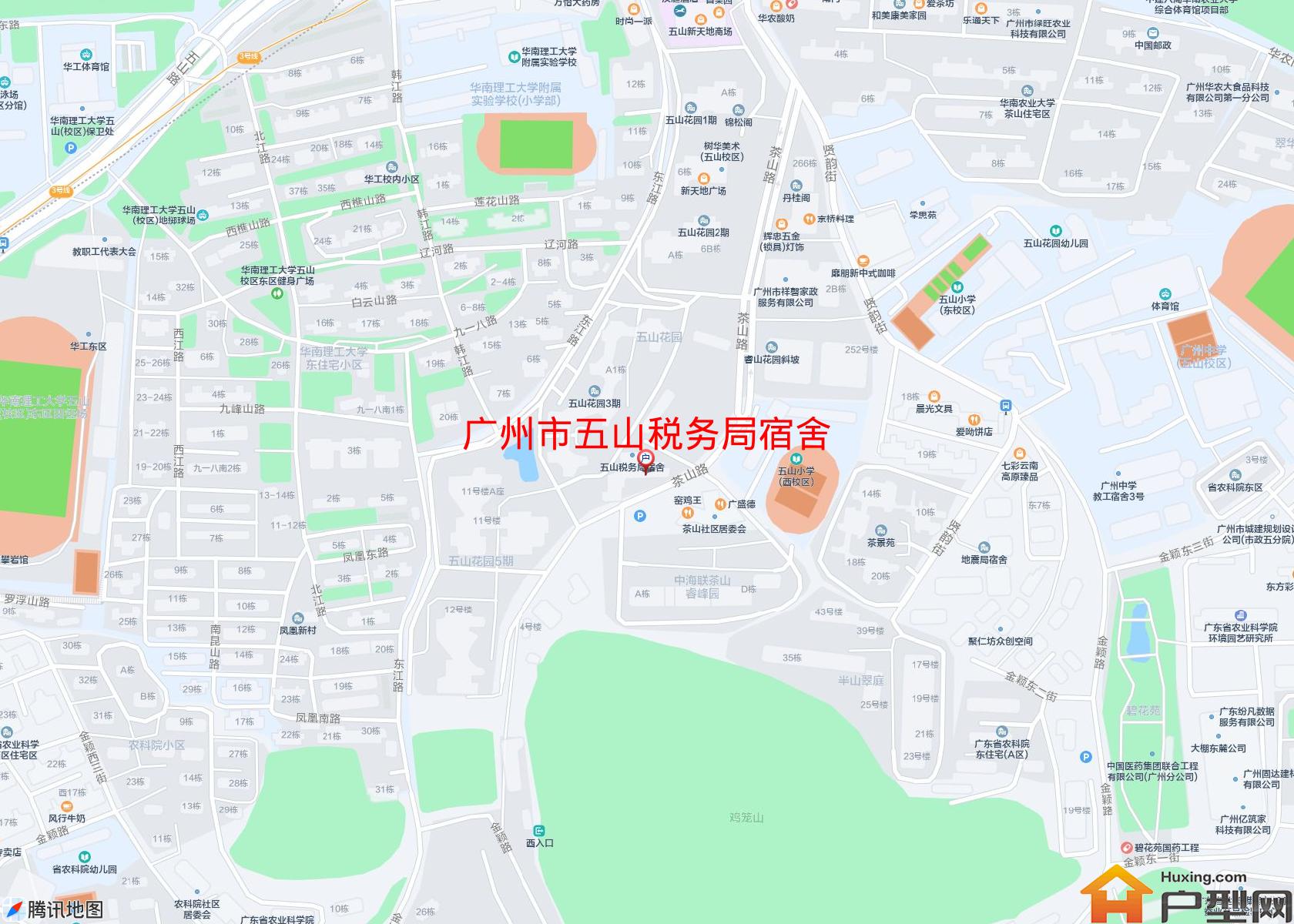 五山税务局宿舍小区 - 户型网