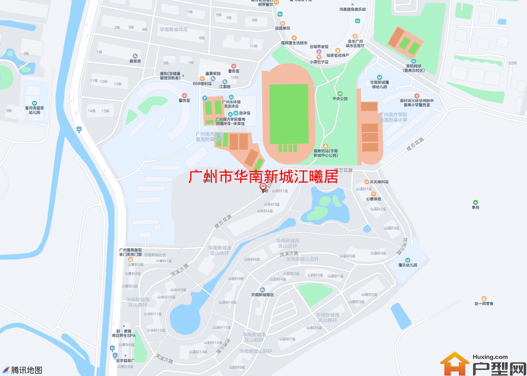华南新城江曦居小区 - 户型网 华南新城江曦居小区 - 户型网