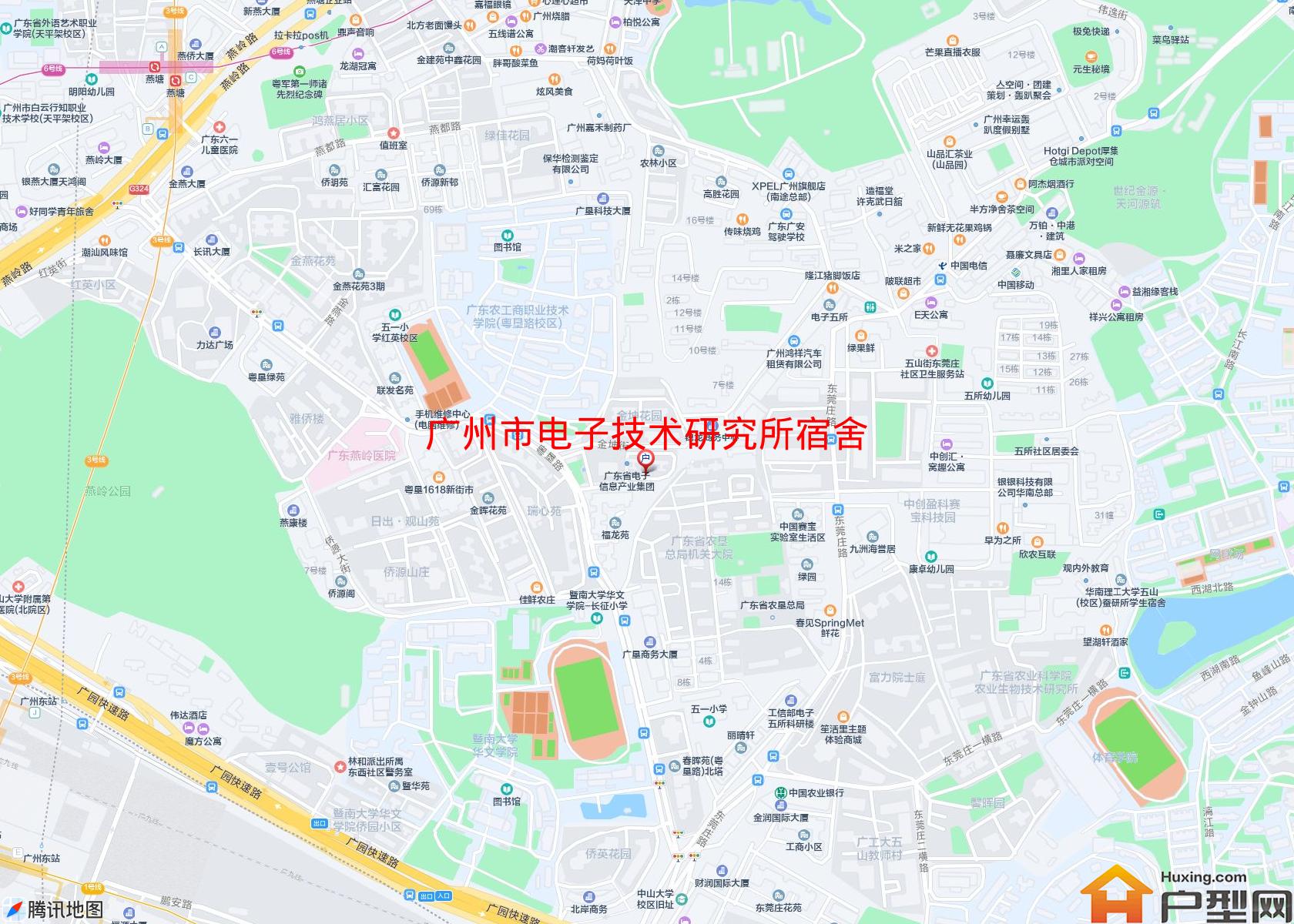 电子技术研究所宿舍小区 - 户型网