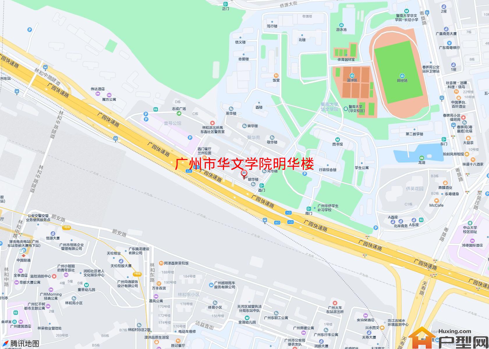 华文学院明华楼小区 - 户型网