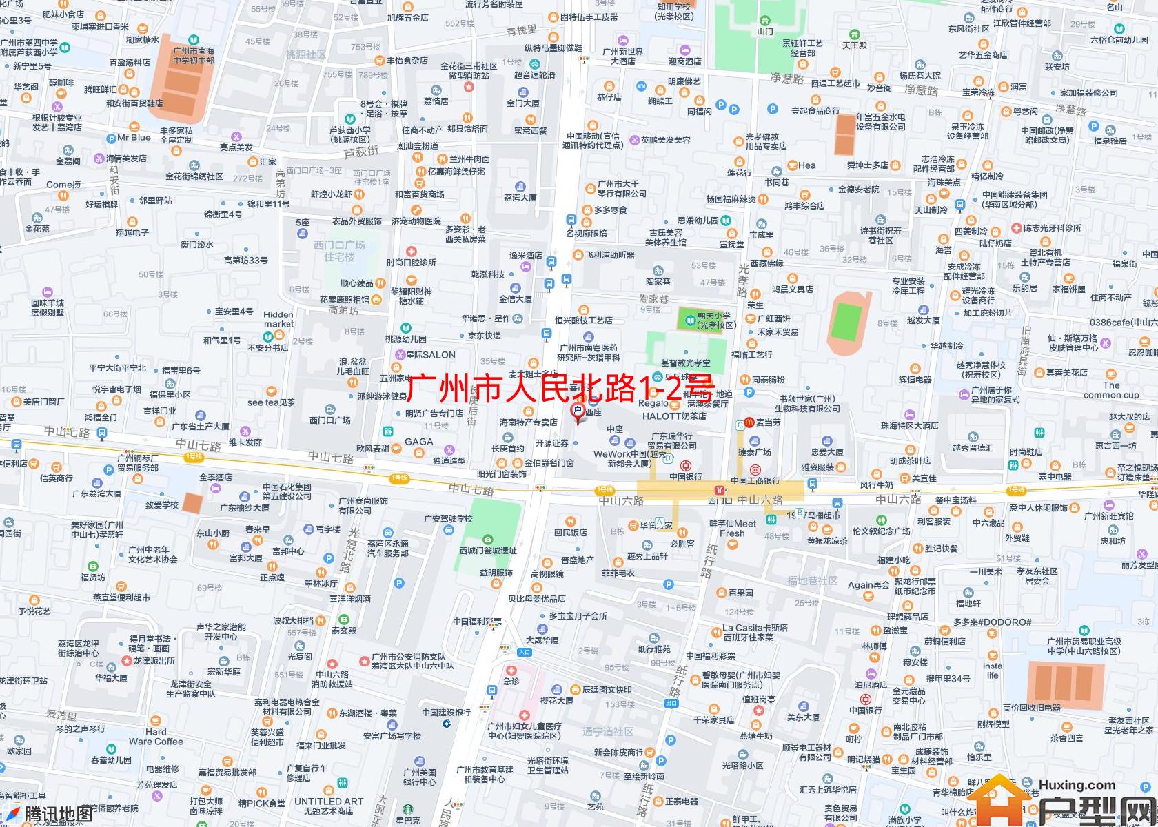 人民北路1-2号小区 - 户型网