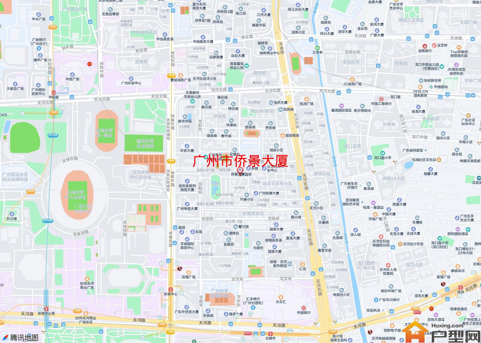 侨景大厦小区 - 户型网