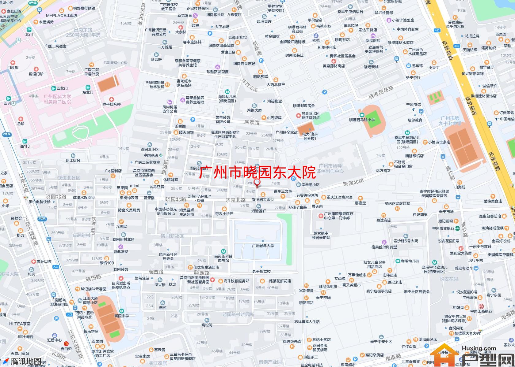 晓园东大院小区 - 户型网