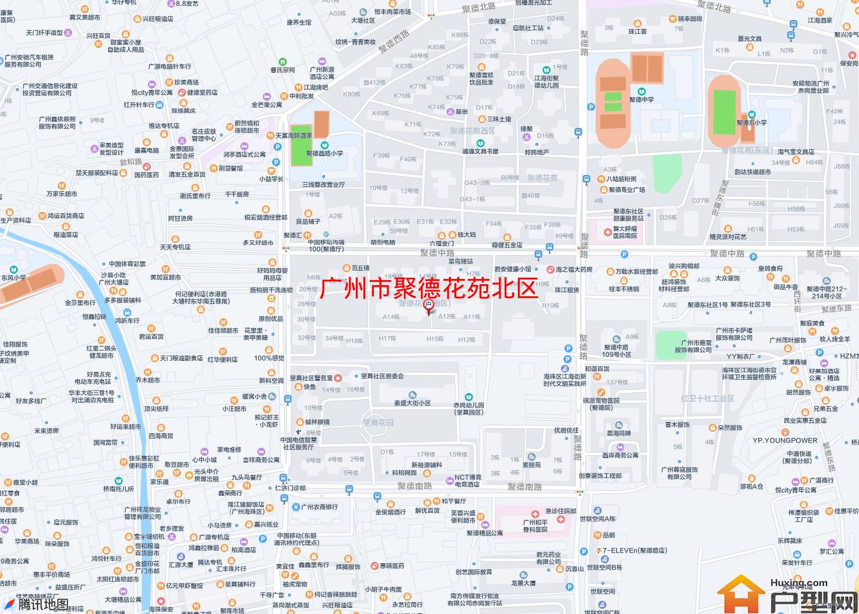 聚德花苑北区小区 - 户型网