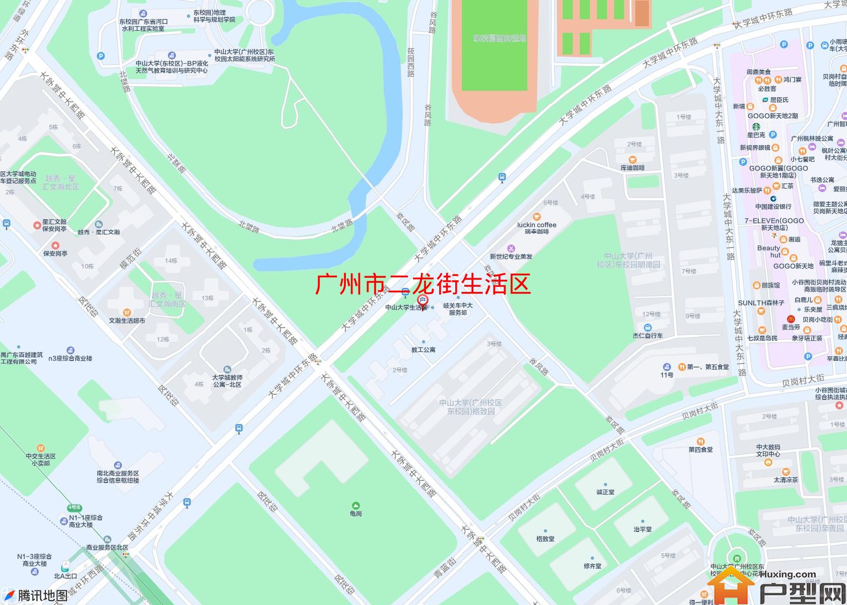 二龙街生活区小区 - 户型网