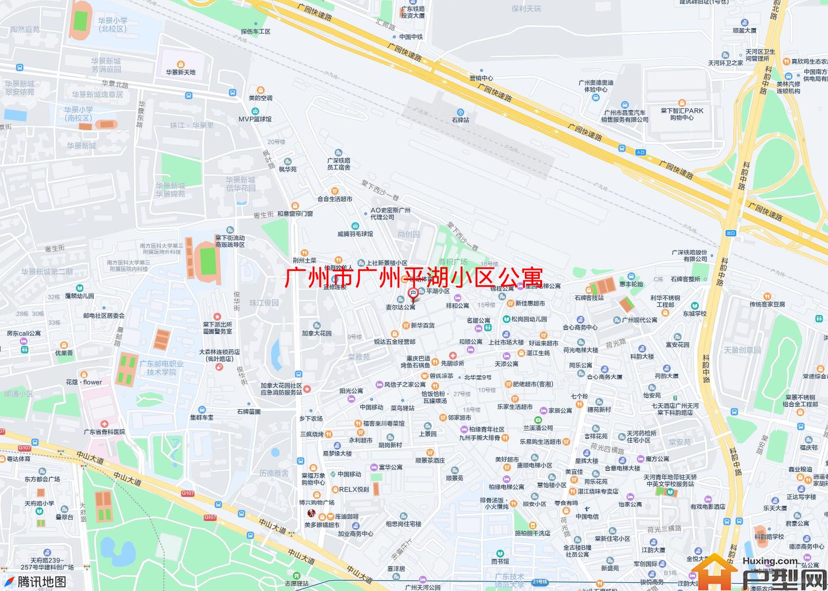 广州平湖小区公寓小区 - 户型网