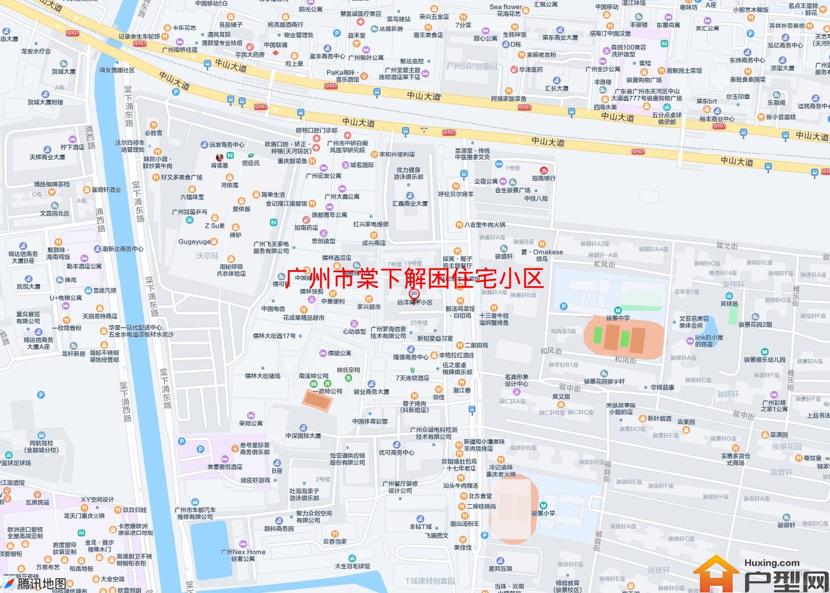 棠下解困住宅小区小区 - 户型网
