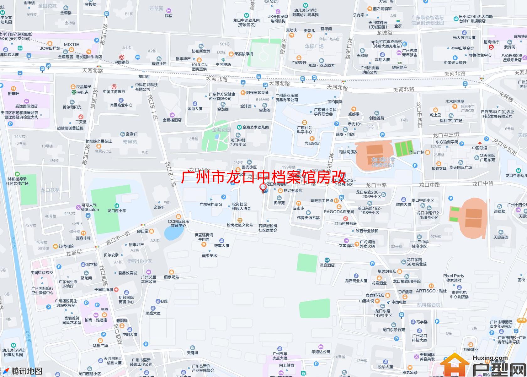 龙口中档案馆房改小区 - 户型网