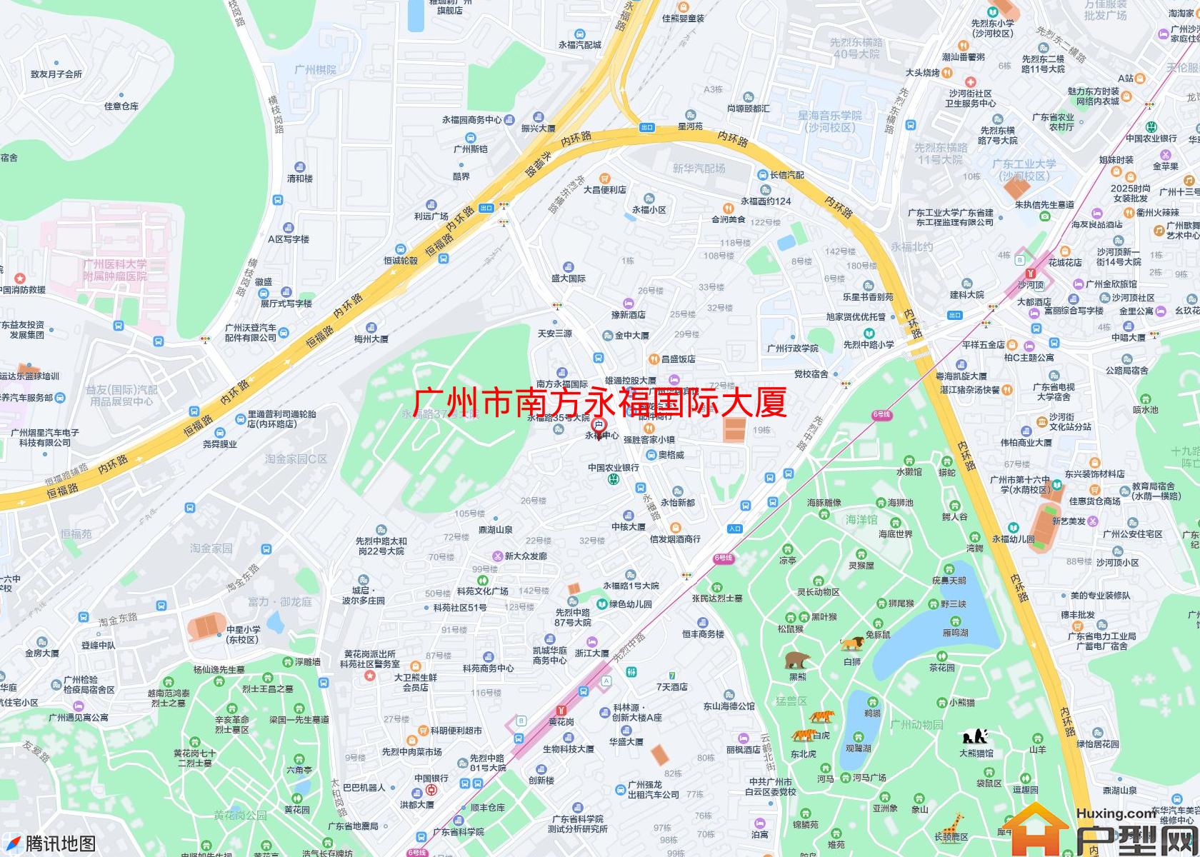 南方永福国际大厦小区 - 户型网