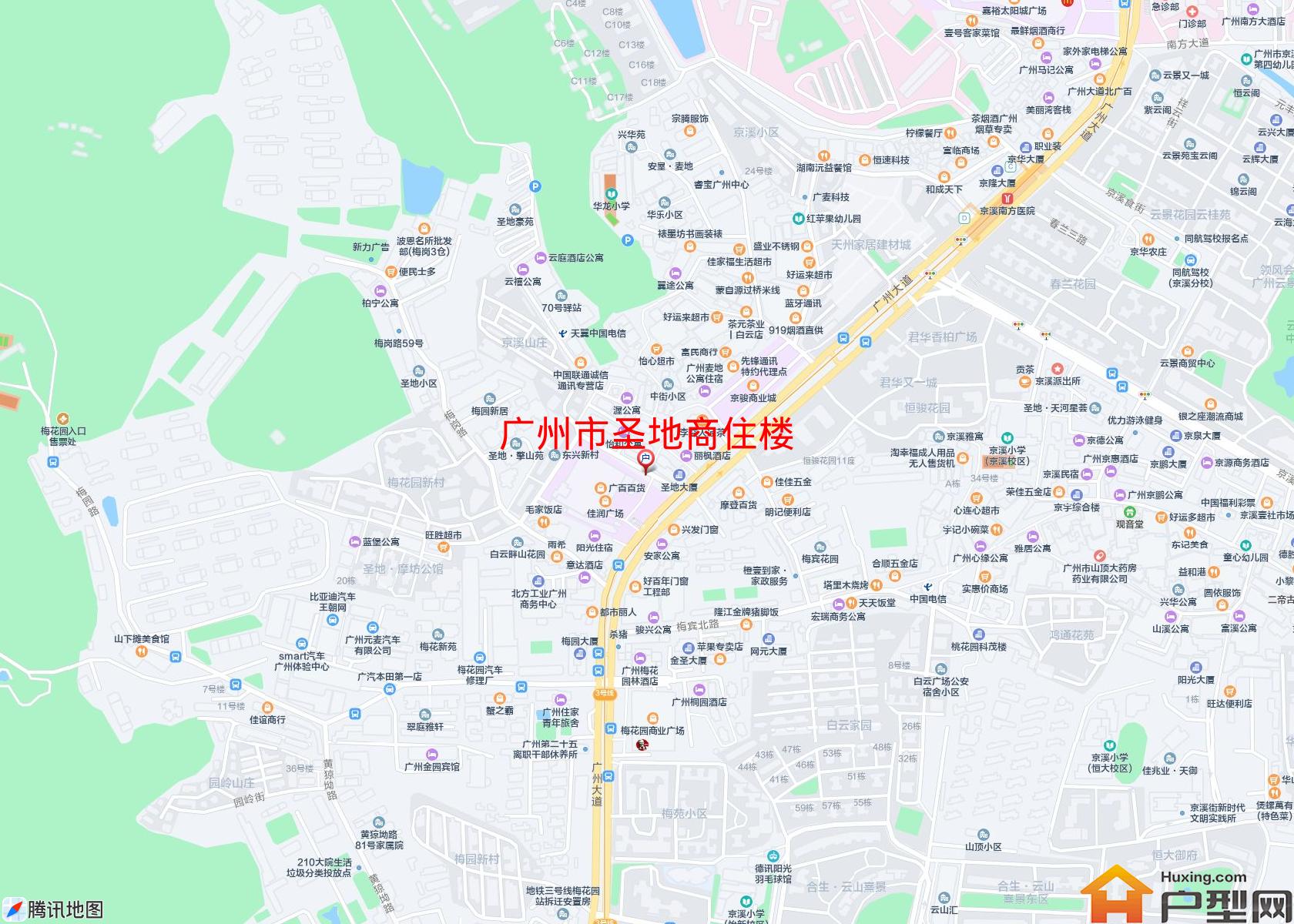 圣地商住楼小区 - 户型网