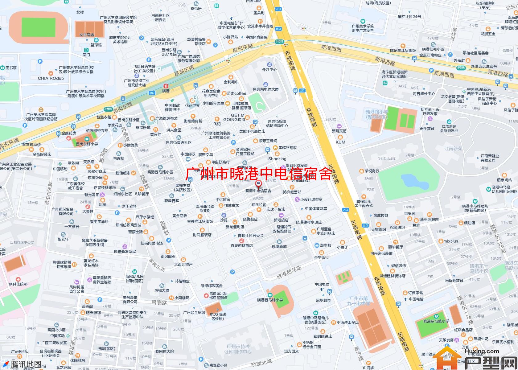 晓港中电信宿舍小区 - 户型网