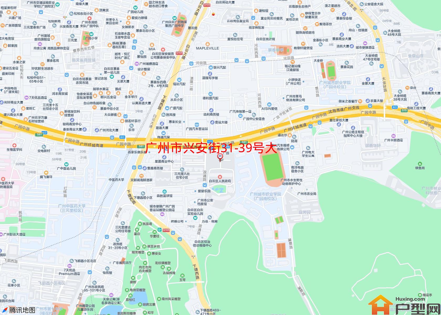 兴安街31-39号大院小区 - 户型网