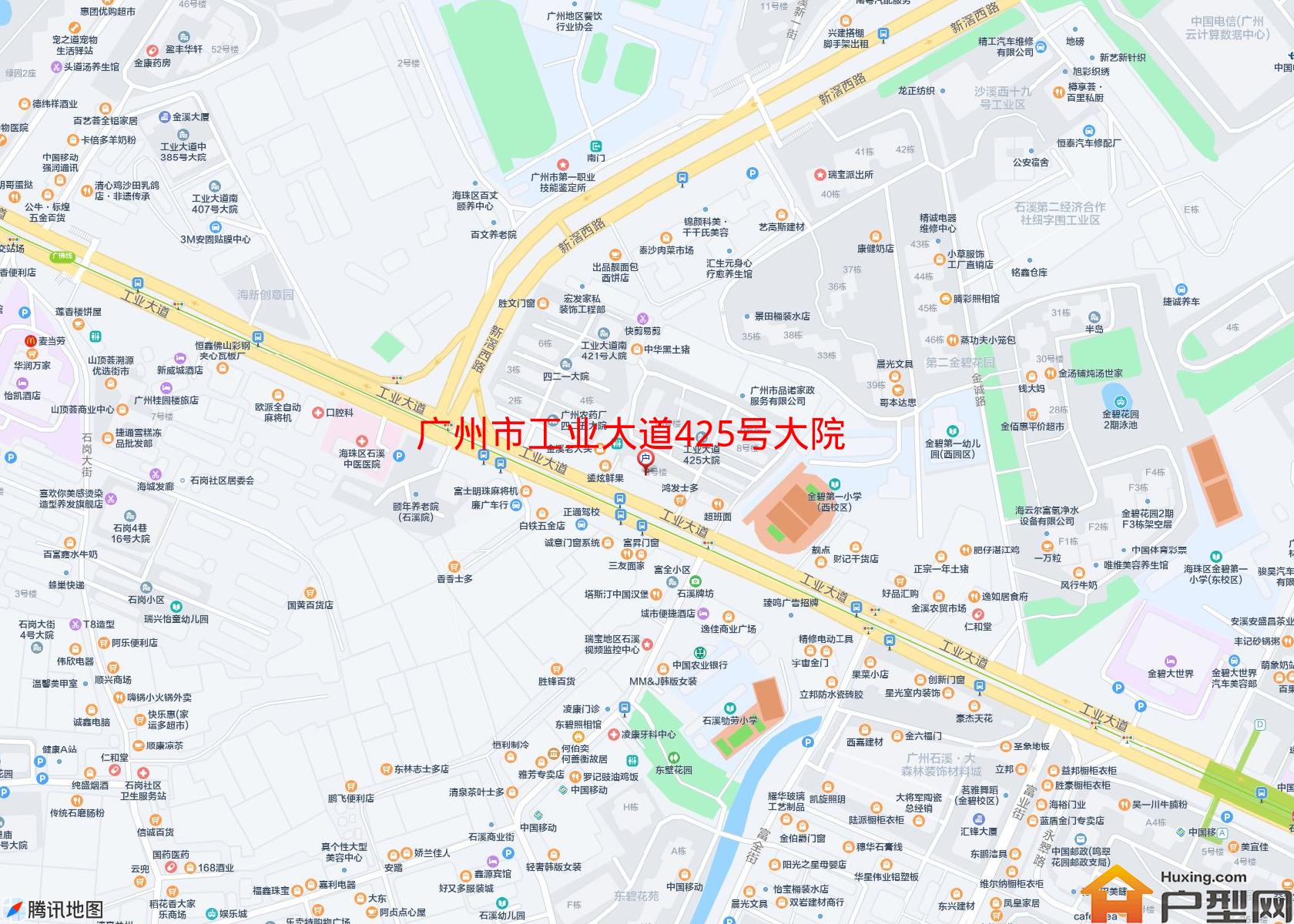 工业大道425号大院小区 - 户型网